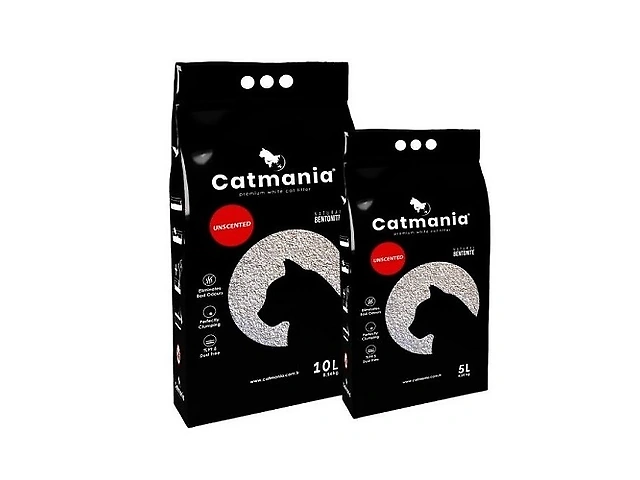 CATMANIA Бентонітовий наповнювач без запаху (bentonite cat litter)