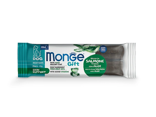 Monge Gift Dog Skin support лосось з алое