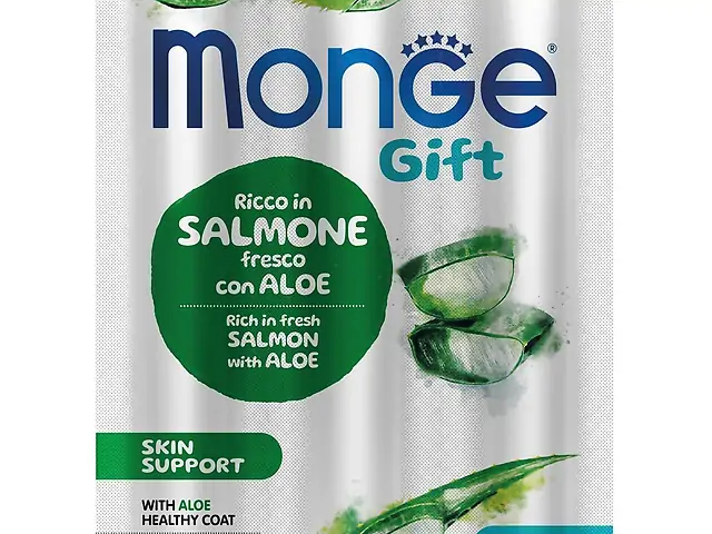 Monge Gift Dog Skin support лосось з алое 45 гр