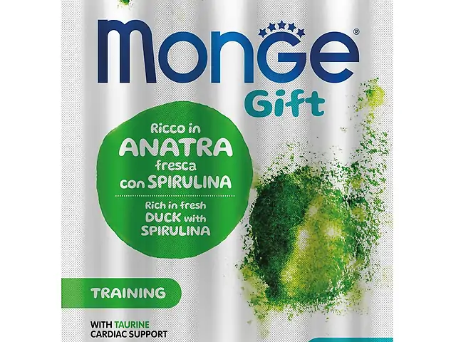 Monge Gift Dog Training качка зі спіруліною 45гр