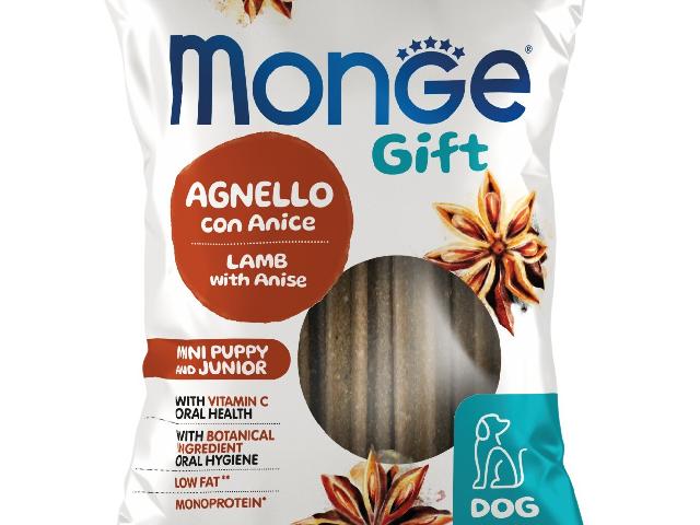 Monge Gift Dog Puppy and Junior Mini ягня з анісом