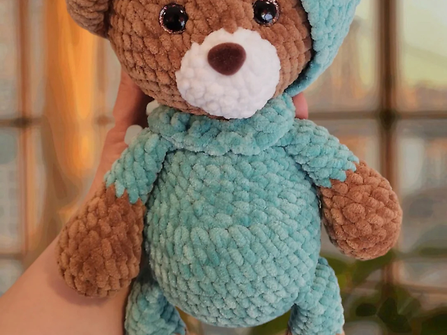 Ведмедик в піжамці