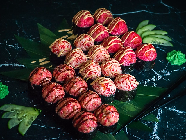 Сет запечений