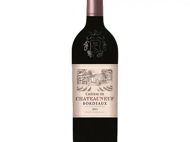 Вино Bordeaux Chateau de Chateauneuf AOP черв. сухе, 13.5% 0,75