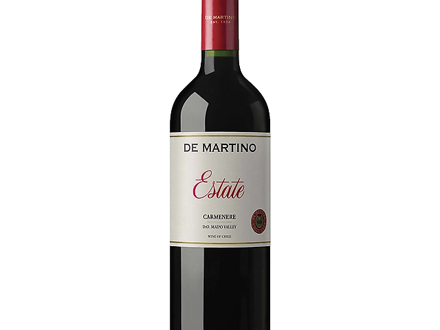 Вино червоне сухе Carmenere "Estate", De Martino, 0,75л. 13%