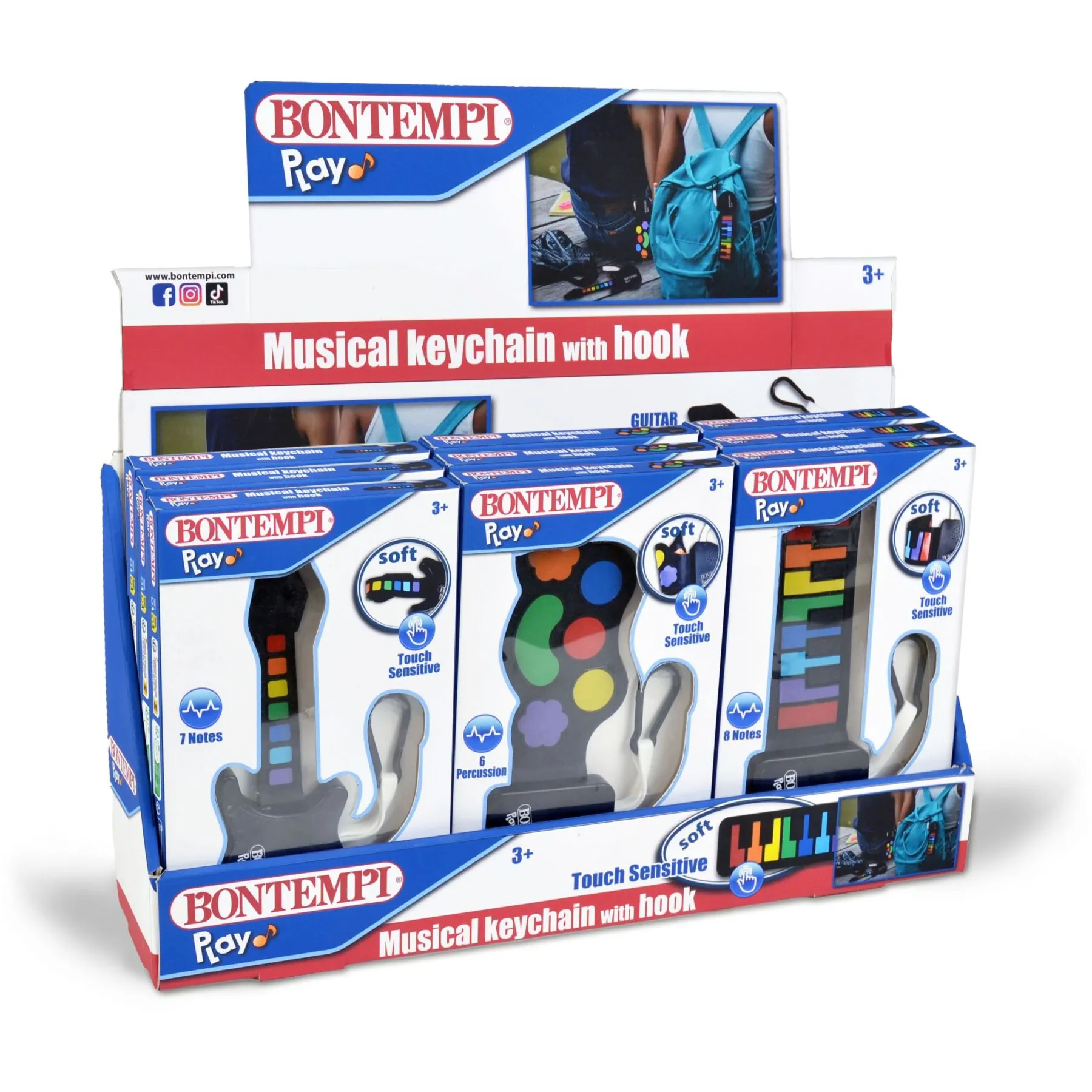 Музичний брелок з гачком