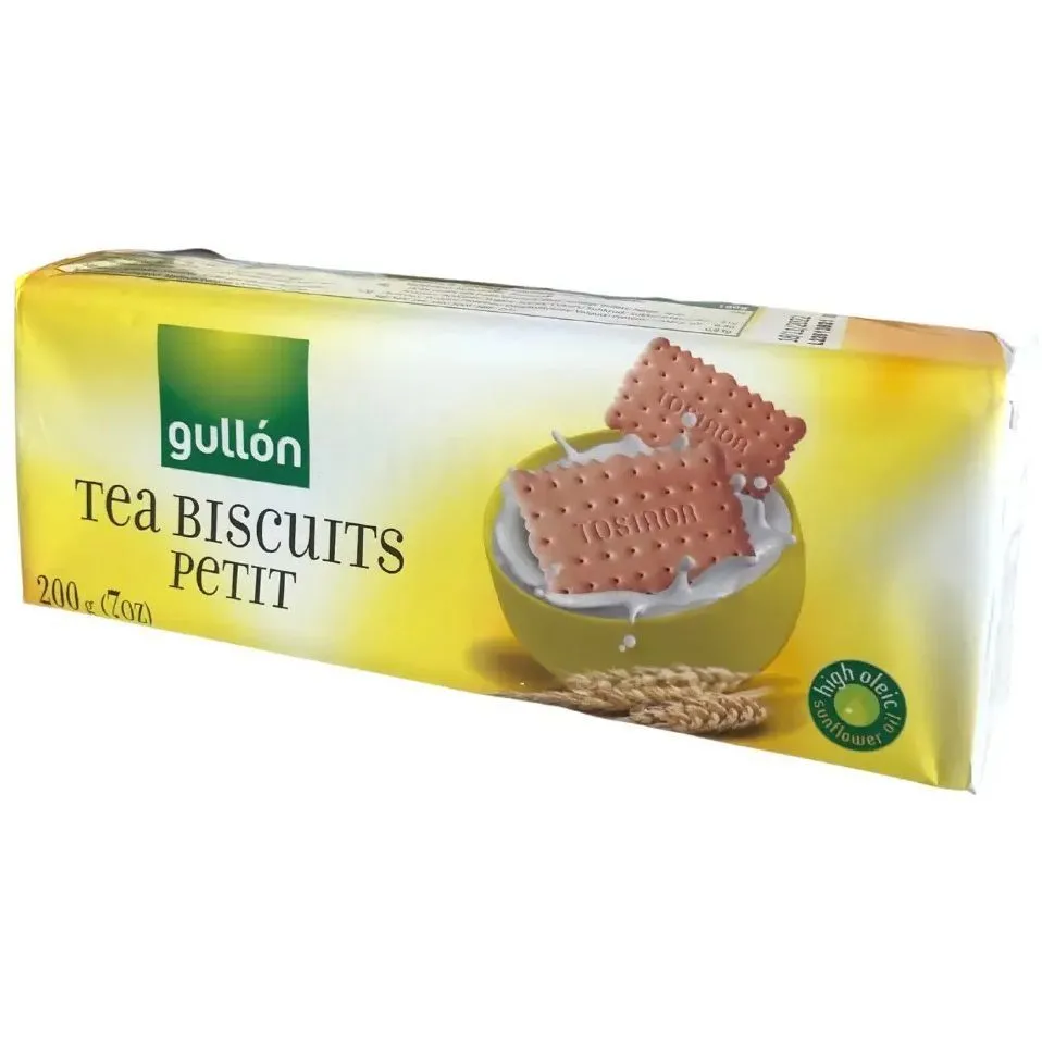 Печиво GULLON Tostada Europa, до чаю, 200г, 24шт/ящ / 1905 31 99 00***