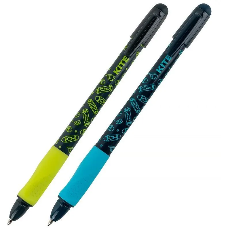 Ручка кулькова Kite EasyStart, Skate, синя