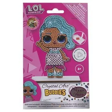 Набір для творчості Crystal Art &quot;Королева бризок&quot;, арт. CAFGR-LOL003