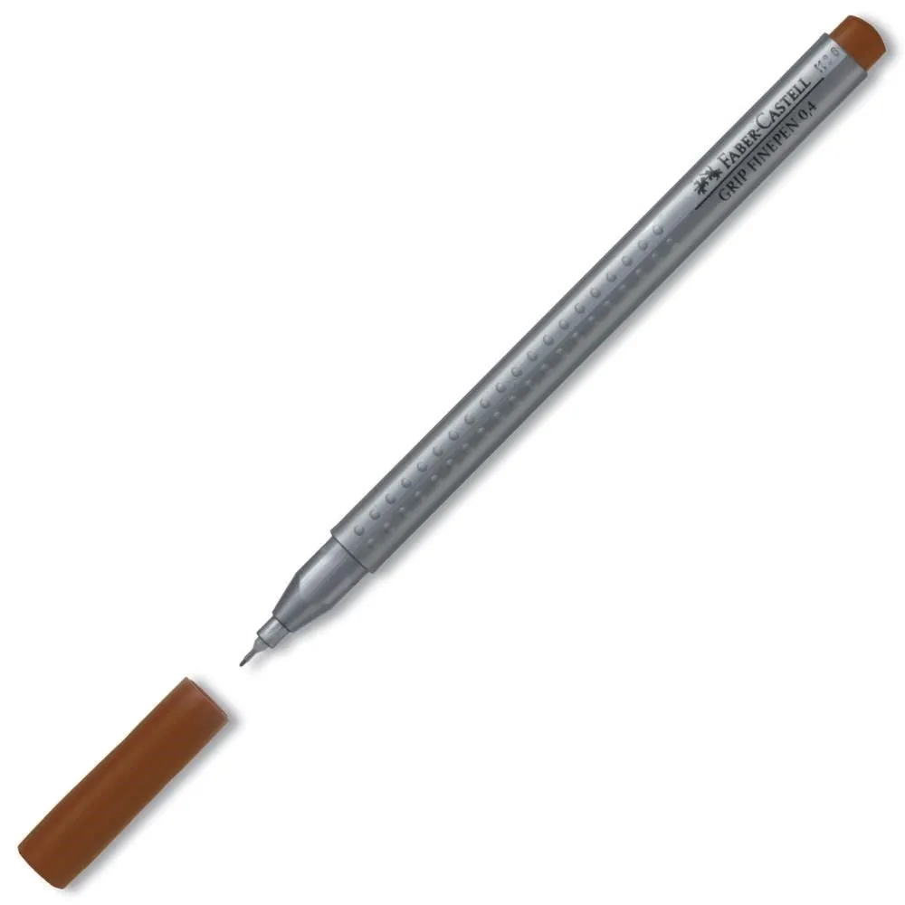 151680 РУЧКА GRIP 0,4 СВ.ОХРА FINE PEN