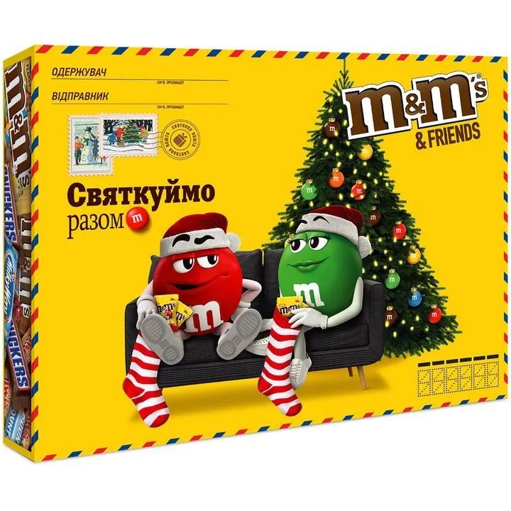 10282275  2023 M&amp;M'S&amp;FRIENDS M БАНДЕРОЛЬ 12*190Г
