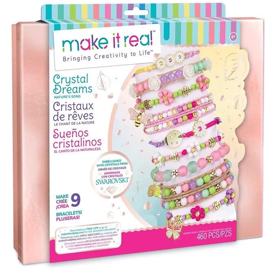 Набір для створення шарм-браслетів з кристалами Swarovski &quot;Казкова природа&quot; Make it Real