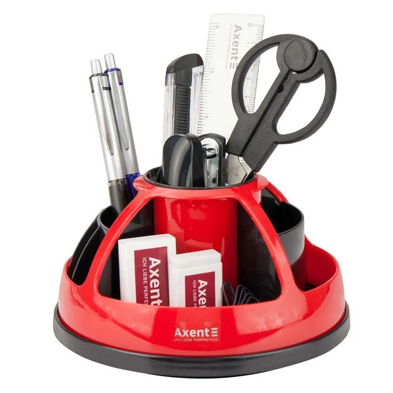 Набір настільний Duoton, в блістері, червоний Axent