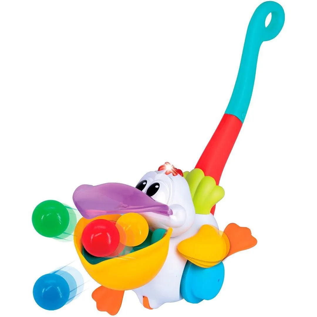 Іграшка-каталка KIDDI SMART  ПЕЛІКАН-ВИТІВНИК (українська)