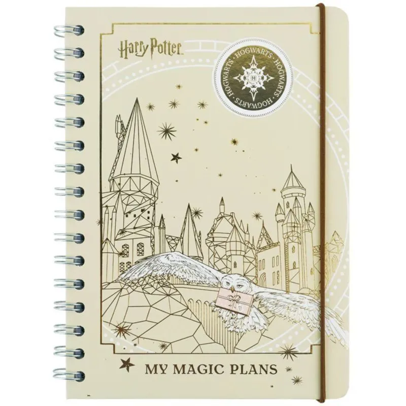 Щоденник на спіралі, тверда обкл., HP