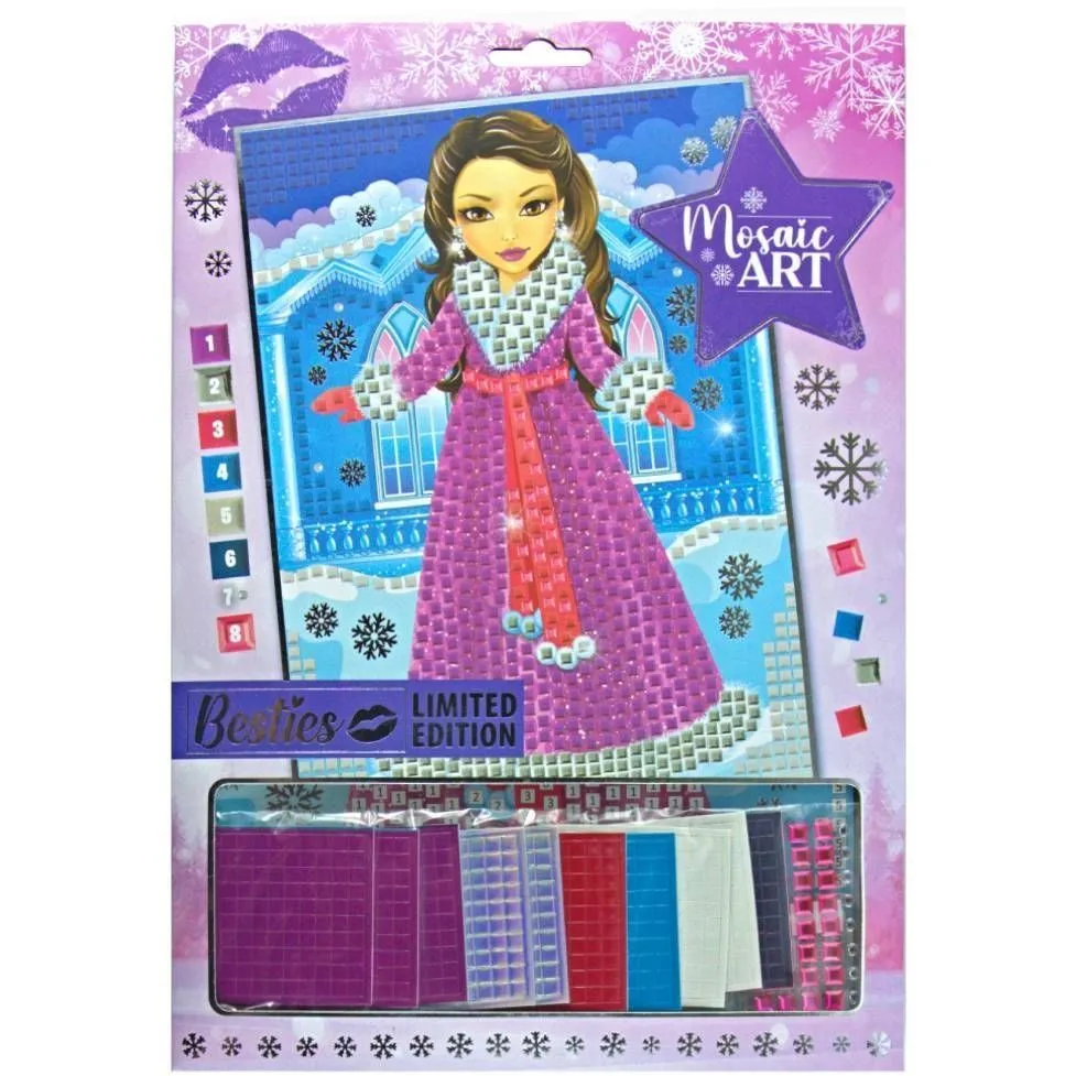 Besties Арт-мозаїка &quot;Зимова красуня&quot;/ Бестіс Арт-мозаїка &quot;Зимова красуня&quot;