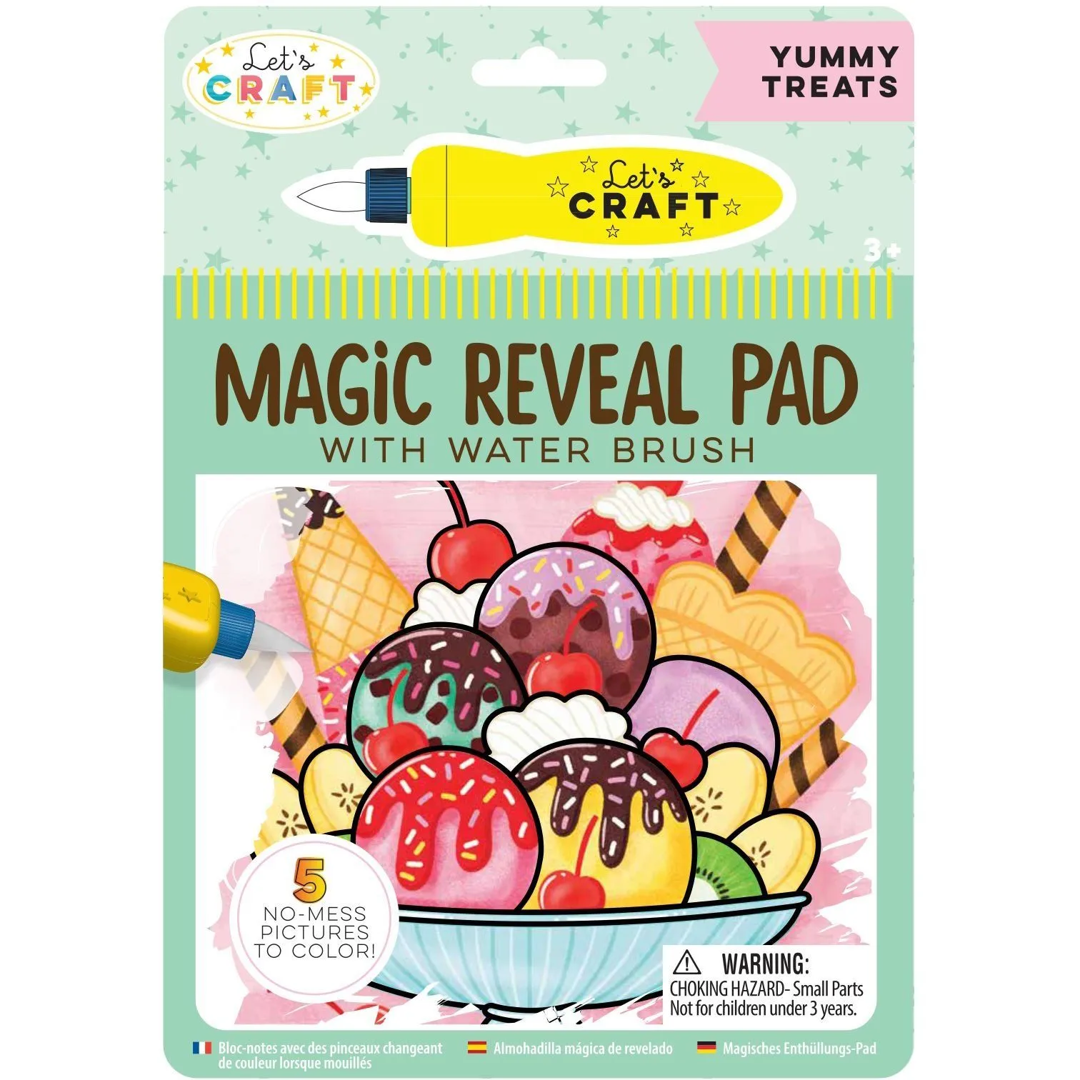 Водні розмальовки &quot;Магічні перетворення&quot; Ласощі