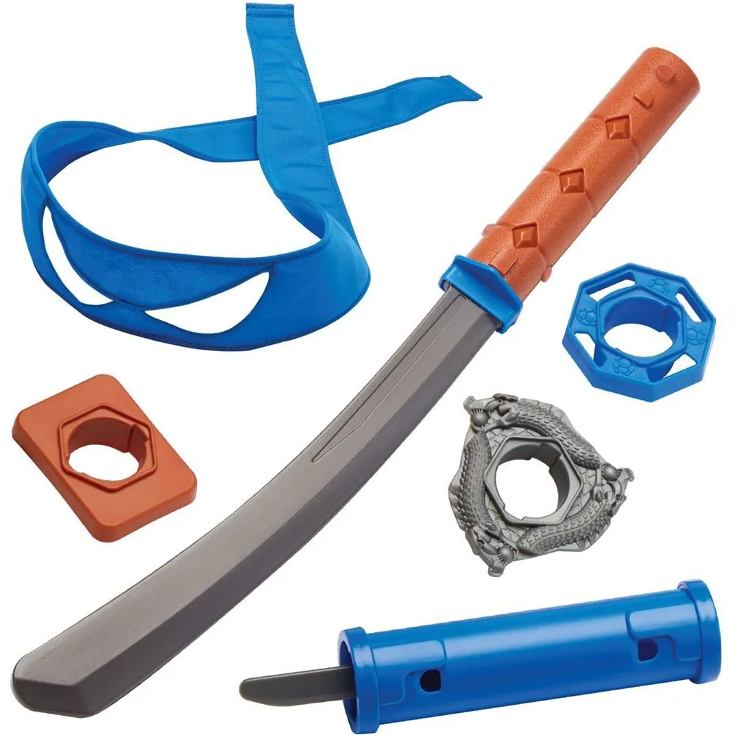 Набір іграш. зброї [Черепашки-Ніндзя MOVIE IIIk W2  МЕЧ-КАТАНА ЛЕО ПОДВІЙНИЙ УДАР