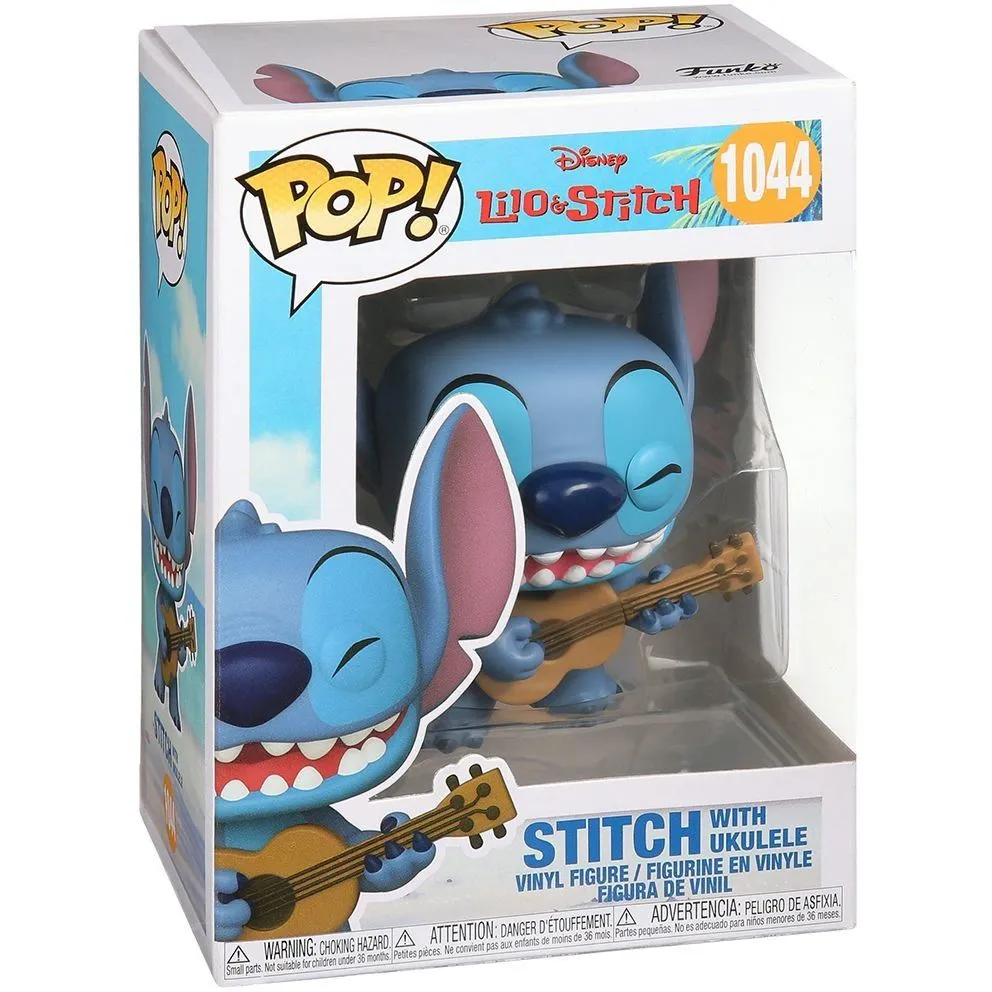 Ігрова фігурка FUNKO POP! серії "Ліло та Стіч" - СТІЧ З УКУЛЕЛЕ