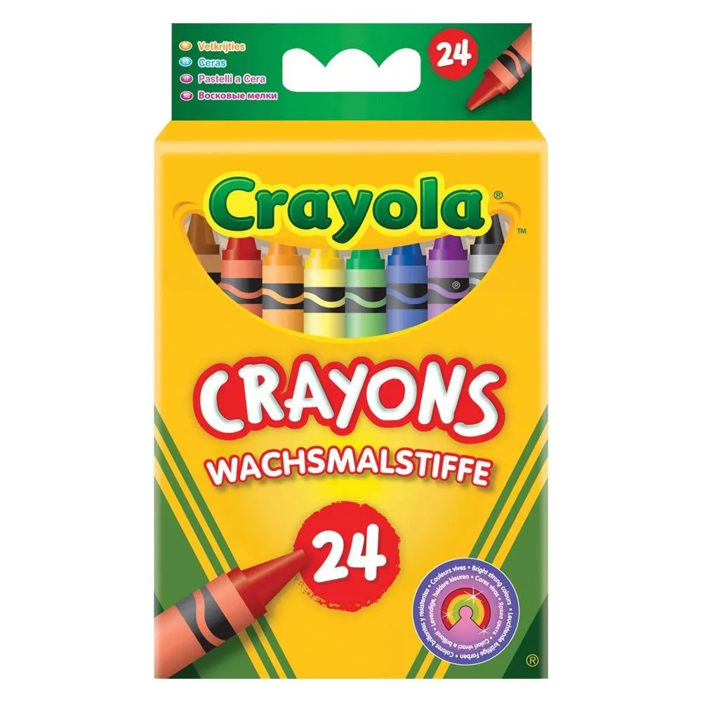 CRAYOLA Набір воскової крейди, 24 шт
