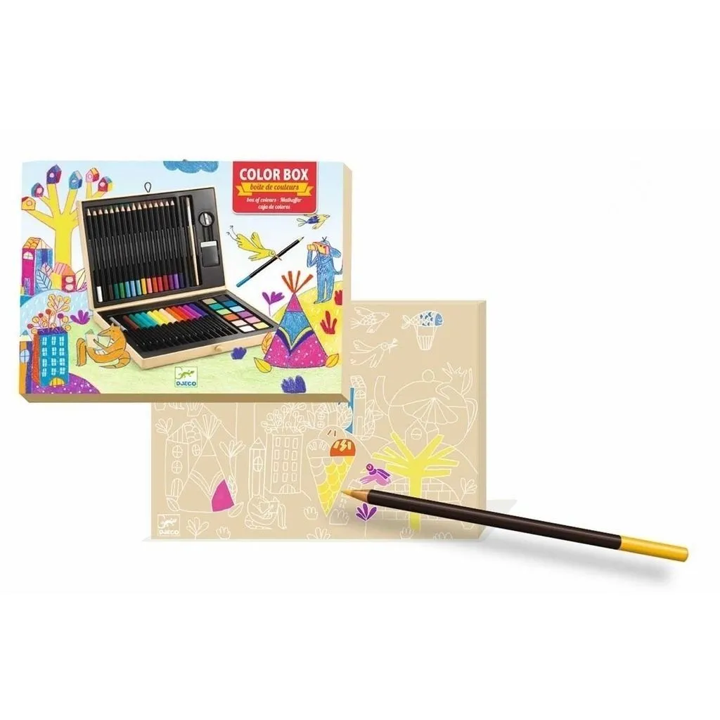 DJECO Набір для малювання &quot;Кольорова коробка&quot;