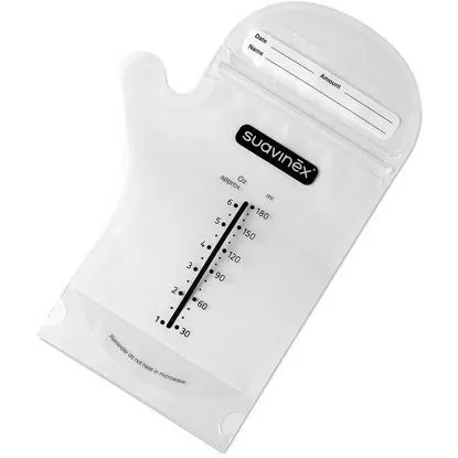 Мішочок для зберігання молока 180 мл, Suavinex