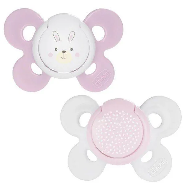 Пустушка Physio Comfort силіконова від 0 до 6 місяців 2шт. (дівчинка)