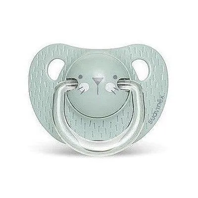 Пустушка анатомічна "Hygge - Затишні історії" +18 місяців, бірюзова