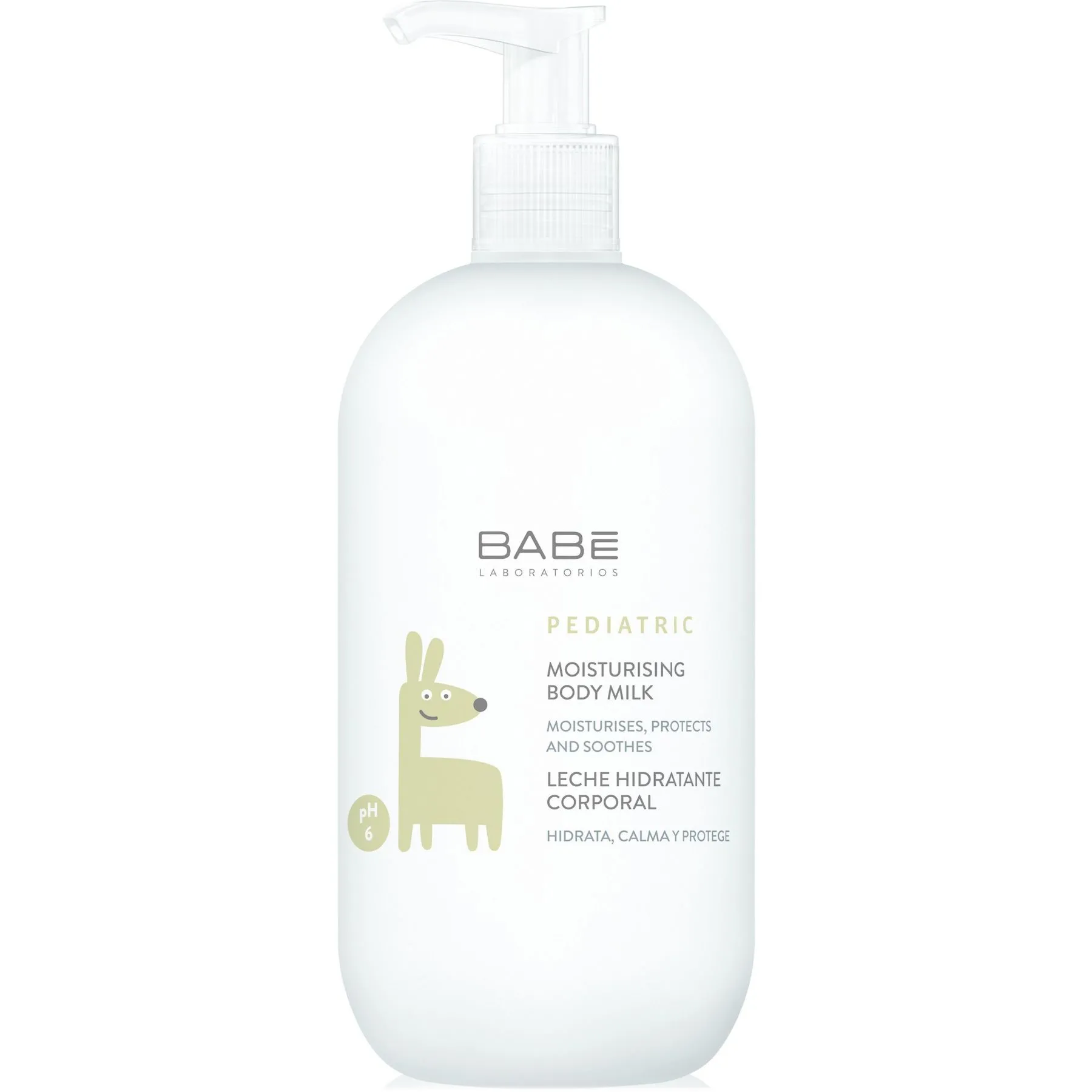 Зволожуюче молочко для тіла "Pediatric" 500 мл, Babe Laboratorios