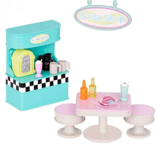 Набір аксесуарів для кафе &quot;Li&#039;l Woodzeez&quot;