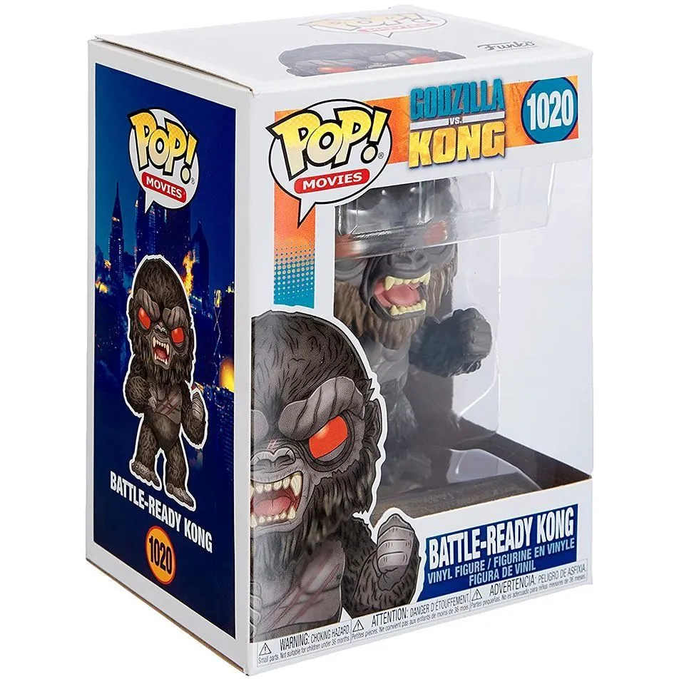 Ігрова фігурка FUNKO POP! серії "Godzilla Vs Kong"  КОНГ ГОТОВИЙ ДО БОЮ