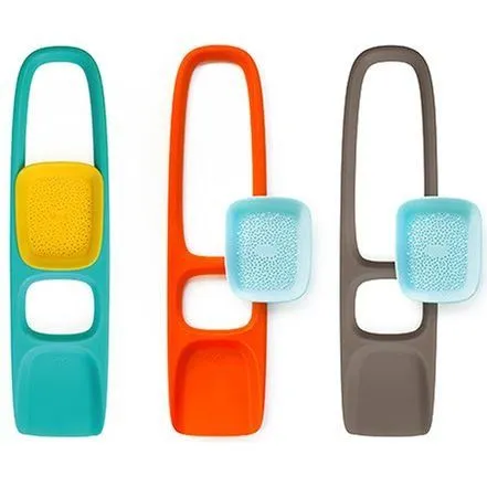 Лопатка &quot;Scoppi&quot; з ситом для піску та снігу (колір сірий+блакитний)