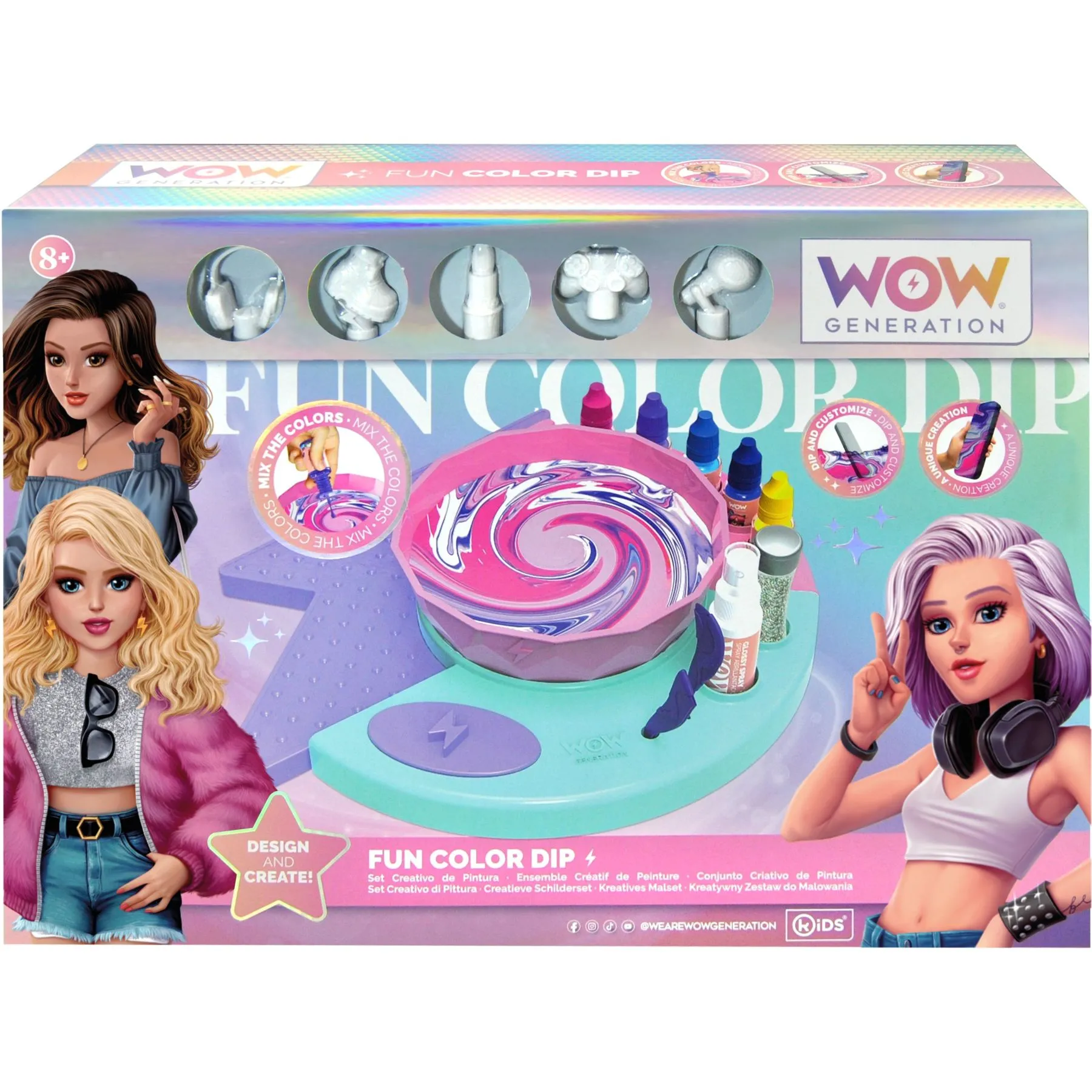 ТВОРЧИЙ НАБІР ДЛЯ ДЕКОРАТИВУВАННЯ ТА РОЗПИСУ WOW GENERATION