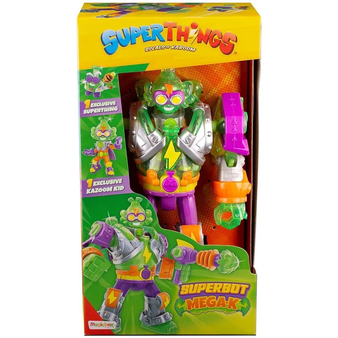Ігровий набір SUPERTHINGS S  СУПЕРБОТ МЕГА-К (робот, казум-кід, фігурка)