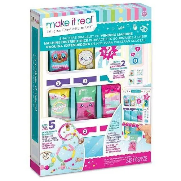 Make it Real: Набір для створення шарм браслетів [Автомат зі смаколиками k