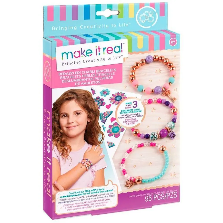 Набір для створення шарм-браслетів &quot;Квіткова фантазія&quot; Make it Real