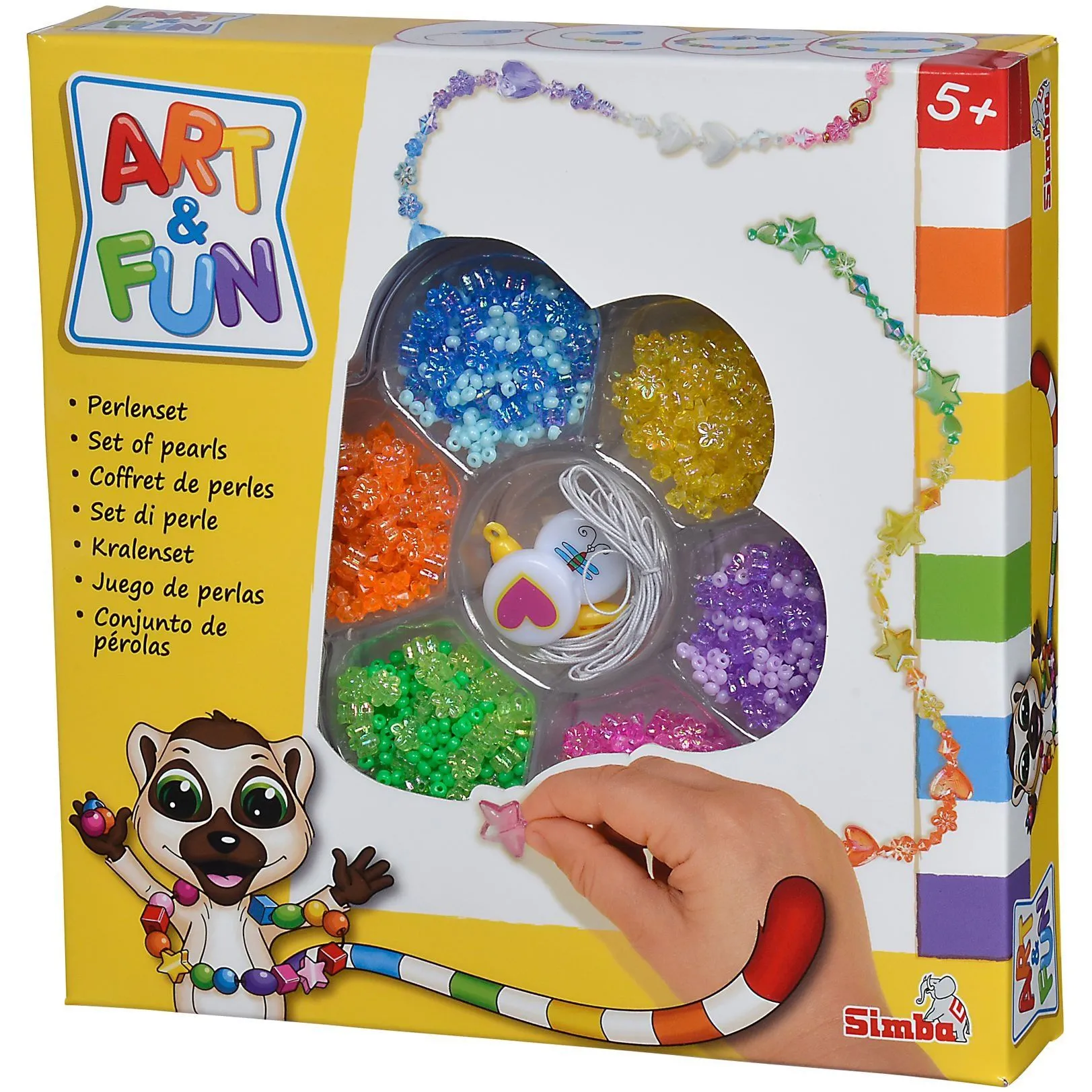 Набір намиста &quot;Перламутр&quot;, 3 види, 5+