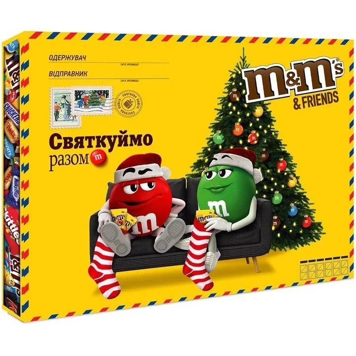 10282303  2023 M&amp;M'S&amp;FRIENDS L БАНДЕРОЛЬ 11*316Г