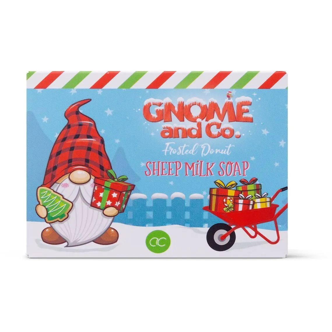 Мило д/рук з овечого молока GNOME &amp; CO. 100г в папер. упак., аромат: Frosted Donut