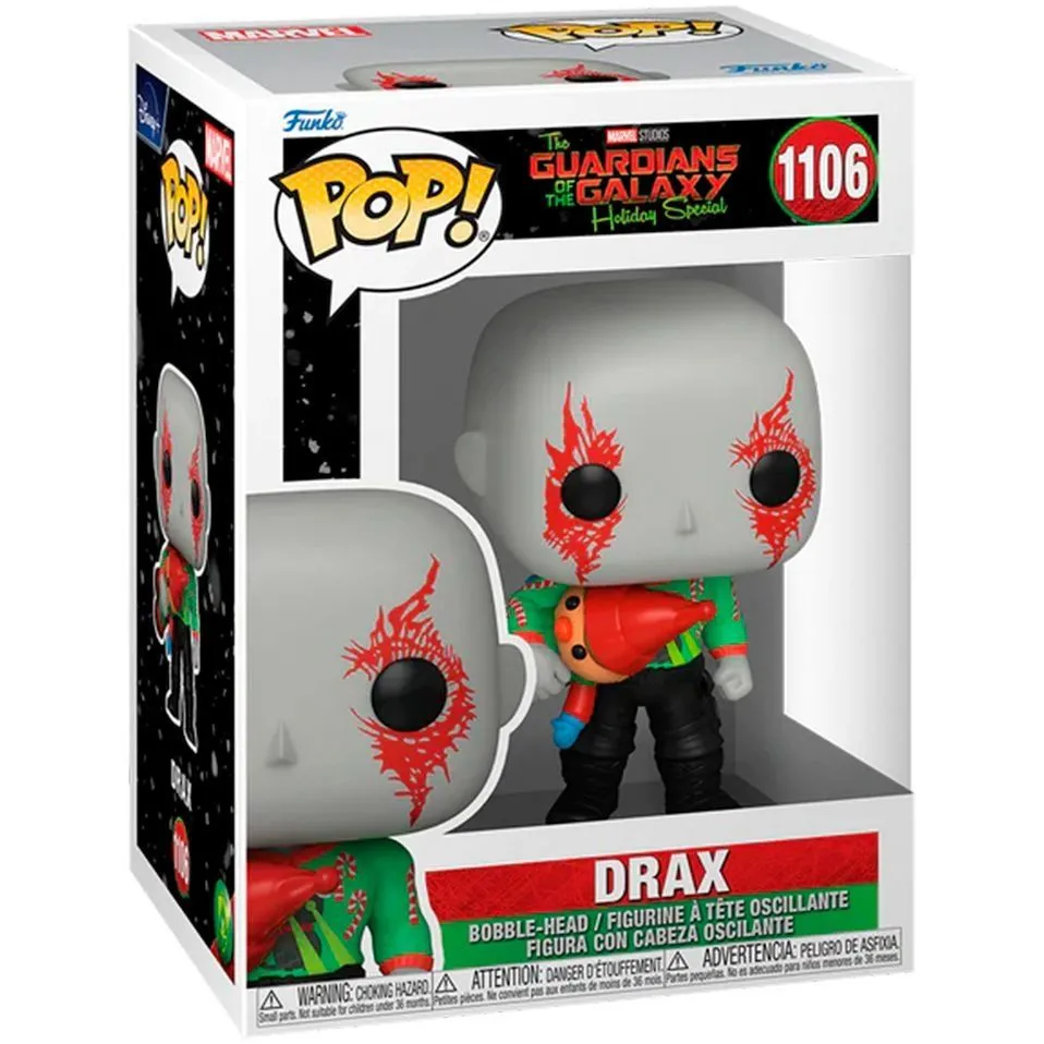 Ігрова фігурка FUNKO POP! серії "Вартові галактики: Holiday Special"  ДРАКС