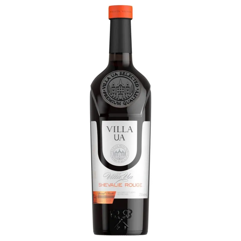 Вино червоне напівсолодке Shevalie Rouge Villa UA, 0.75 л