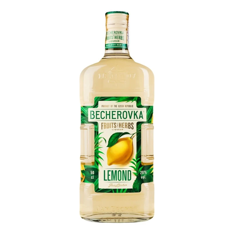 Настоянка лікерна на травах Lemond Becherovka, 0.5 л
