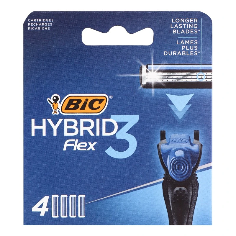 Станок для гоління 3 Flex + 4 картриджа Bic, 1 шт.