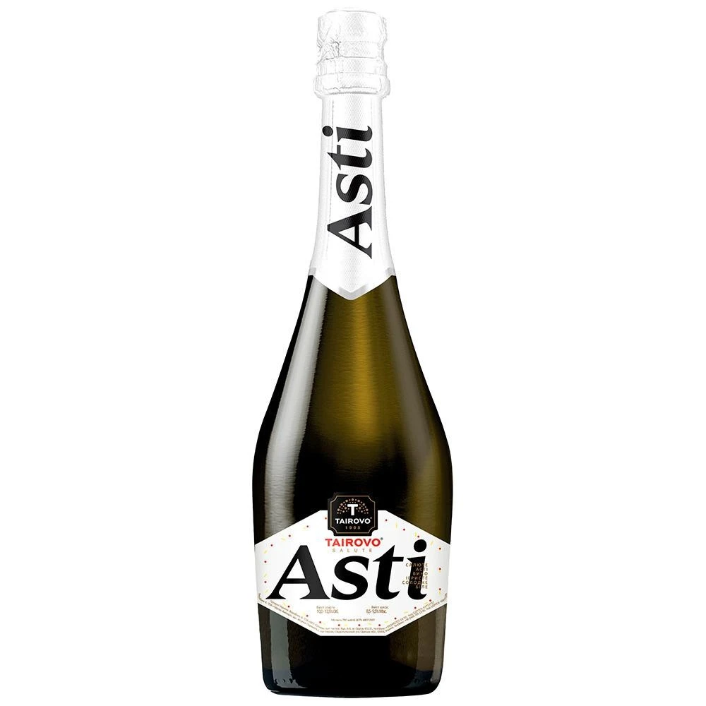 Вино ігристе біле солодке Asti Salute Tairovo, 0.75 л