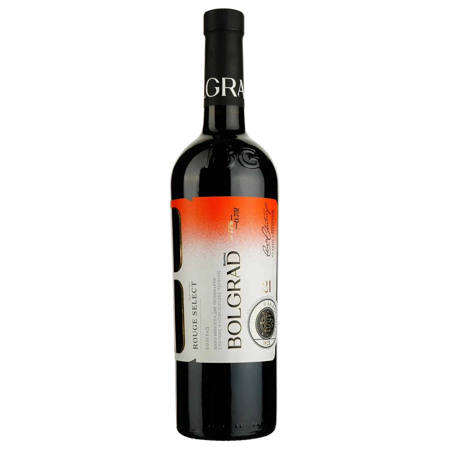 Вино червоне напівсолодке Rouge Select Bolgrad, 0.75 л