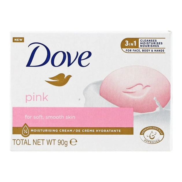 Крем-мило Рожева ніжність Dove, 90 г
