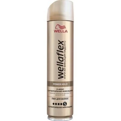 Лак для волосся суперсильної фіксації Сила контролю Wellaflex Wella, 250 мл