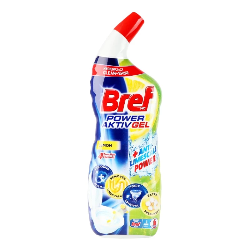 Гель для очищення унітазу Lemon Power Aktiv Gel Bref, 700 мл