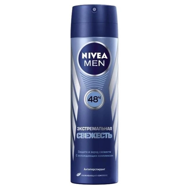 Антиперспірант Екстремальна свіжість Nivea Men, 150 мл