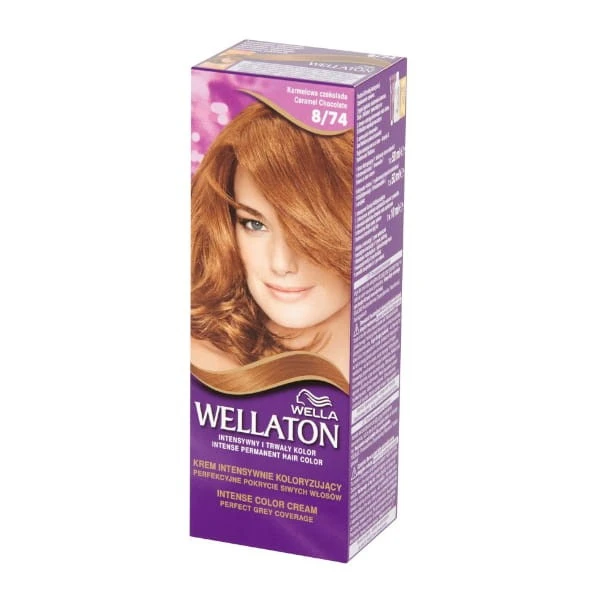 Крем-фарба для волосся Intense 8/74 Карамель Шоколад Wella, 110 мл